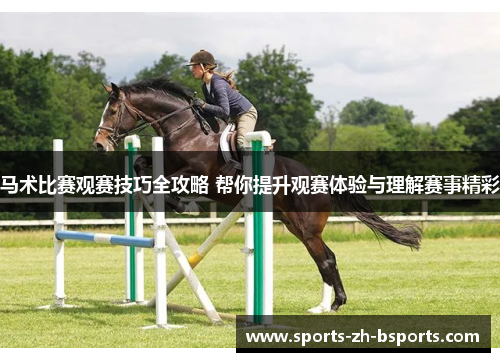 马术比赛观赛技巧全攻略 帮你提升观赛体验与理解赛事精彩 马术比赛观赛技巧全攻略 帮你提升观赛体验与理解赛事精彩